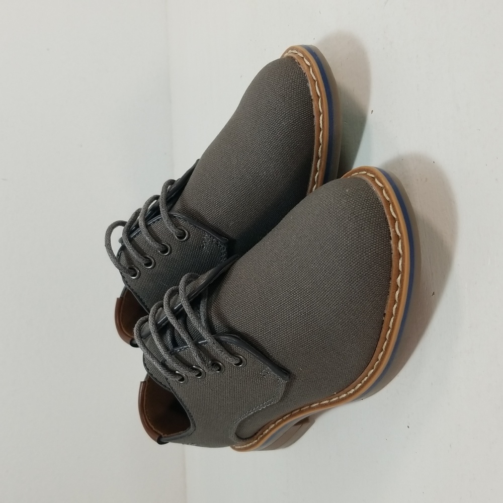 Bruno Marc Kids Oxford Gray Dress Shoes size 11